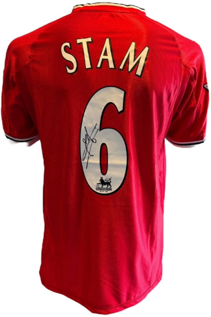 Jaap Stam Manchester United 00/02 Thuis Shirt