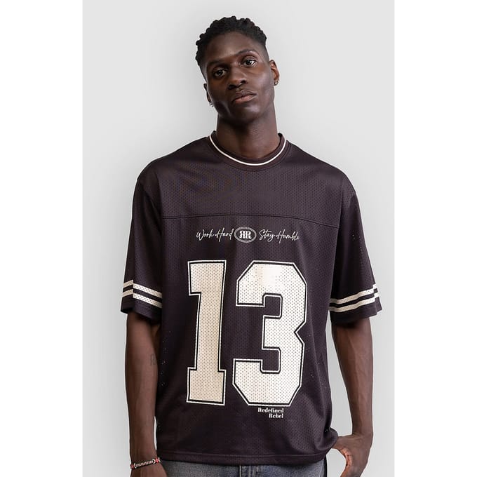 Redefined Rebel RRAlvaro Oversized Fit T-Shirt bruin