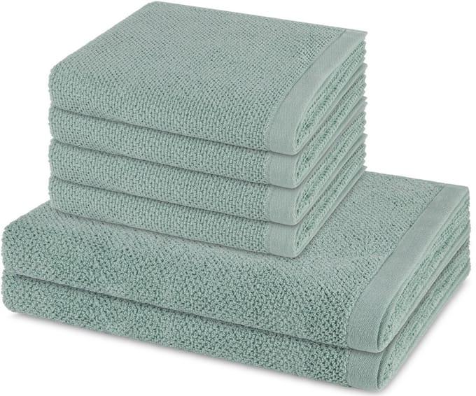 Möve Sonstiges 4 X handdoek 2 X douchehanddoek - in set 6 pack Bliss