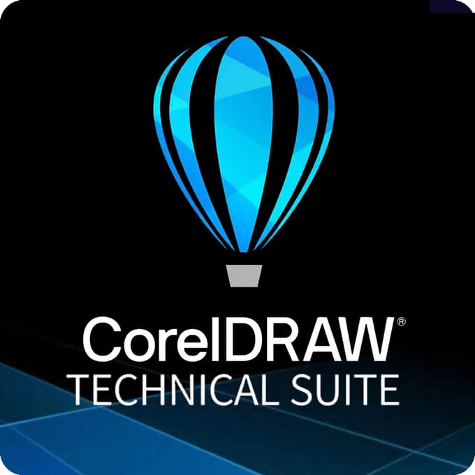 CorelDRAW Technical Suite 1 Jaar 1 - 5 User Nieuwe Aankoop
