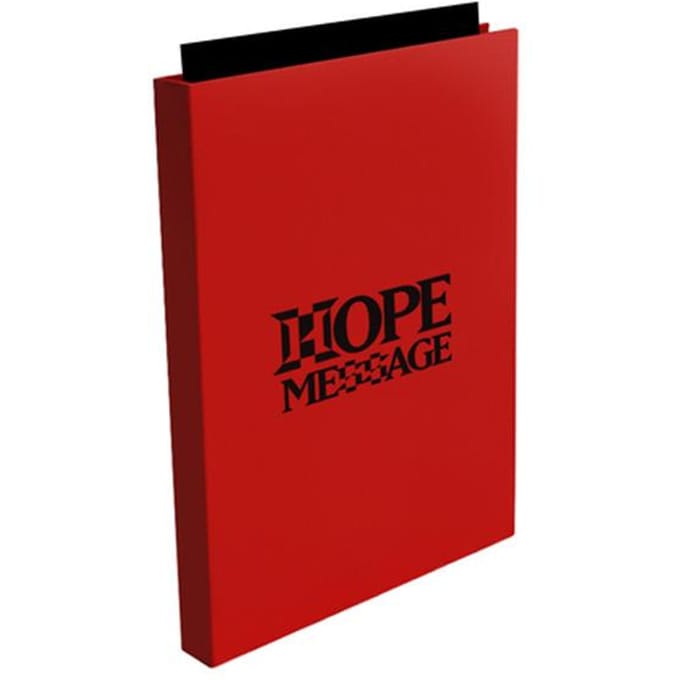 j-hope – HOOP BERICHTKAART SET 1pcs black