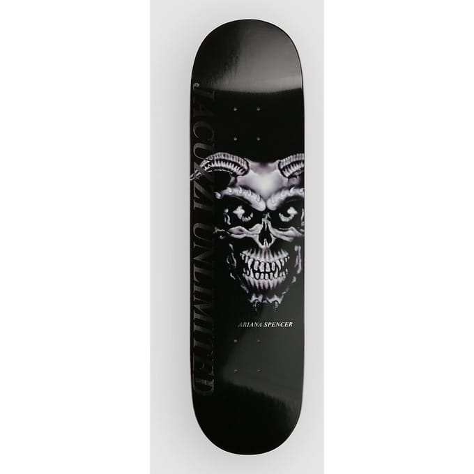 Jacuzzi Unlimited New Pro Demon Ex7 8.25" Skateboard Deck zwart
