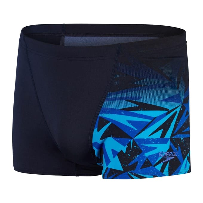 Speedo Hyper Boom zwemshort voor heren (ZWART/BLAUW)