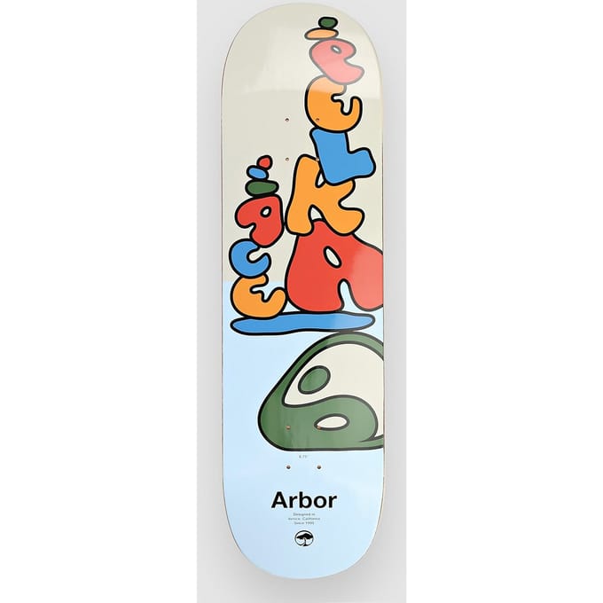 Arbor Ace Pelka Balance 8.75" Skateboard Deck patroon