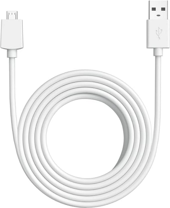 USB-A naar Micro USB oplaadkabel 3m voor binnen camera