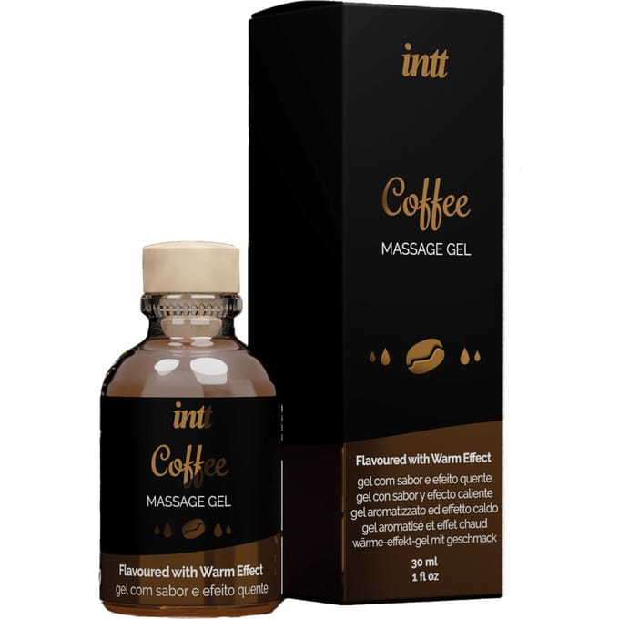 Intt - Likbare Massage Gel - Koffie