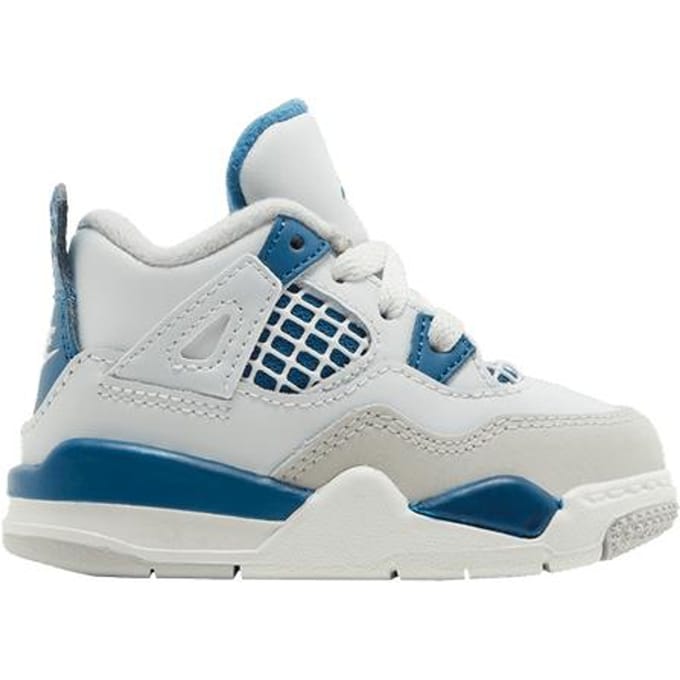 Jordan 4 Retro Military Blue (2024) (TD) 27 white