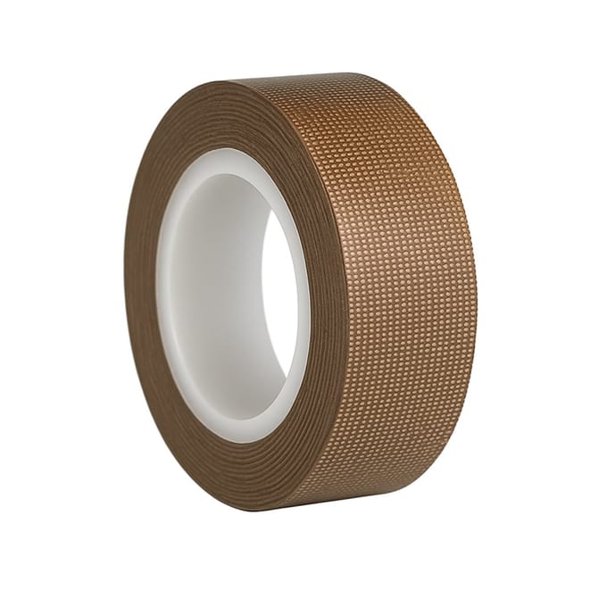 Hittebestendige Tape 300°C - PTFE Tape - 19mm - 0.13mm dikte - 10m - Bruin