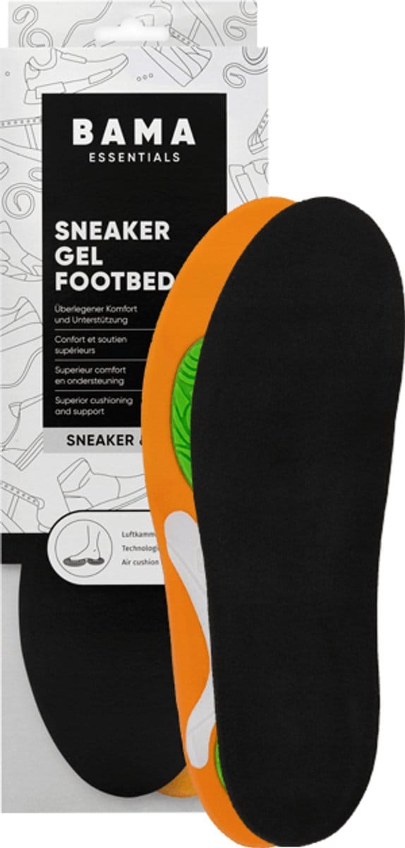 Bama Sneaker Gel Support Footbed - Gelzolen voor ondersteuning met schokdemping - 46/47
