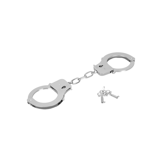 Pipedream Fetish Fantasy HandBoeien Metal Designer Handcuffsilver zilver