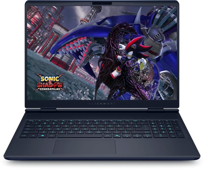 Alienware AC16251 - Gaming Laptop - 16 inch - RTX 5060 - Core Ultra 7 - 32GB/1000GB - 240 Hz