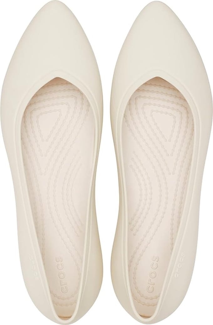 Crocs Brooklyn Pointed Flat Stucco Maat 39/40 US 9