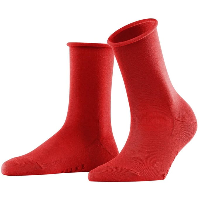 FALKE Active Breeze eenkleurig lyocell sokken dames rood - maat 35-38
