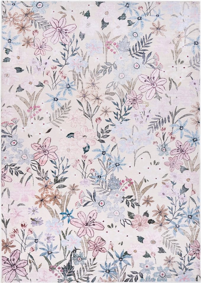 TILLO - Vloerkleed - Meerkleurig - 140 x 200 cm - Polyester