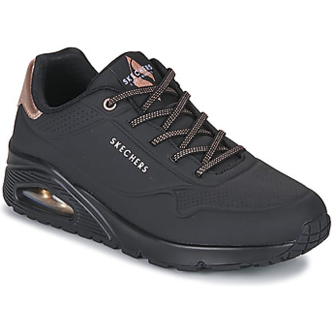 Skechers Uno Shimmer Away Sneakers zwart - Dames