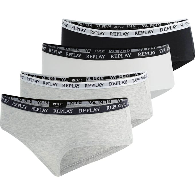 Replay Broekje REPLAY LADY CULOTTE Style 1 T/C 4pcs waterfall pack Verpakking van 4