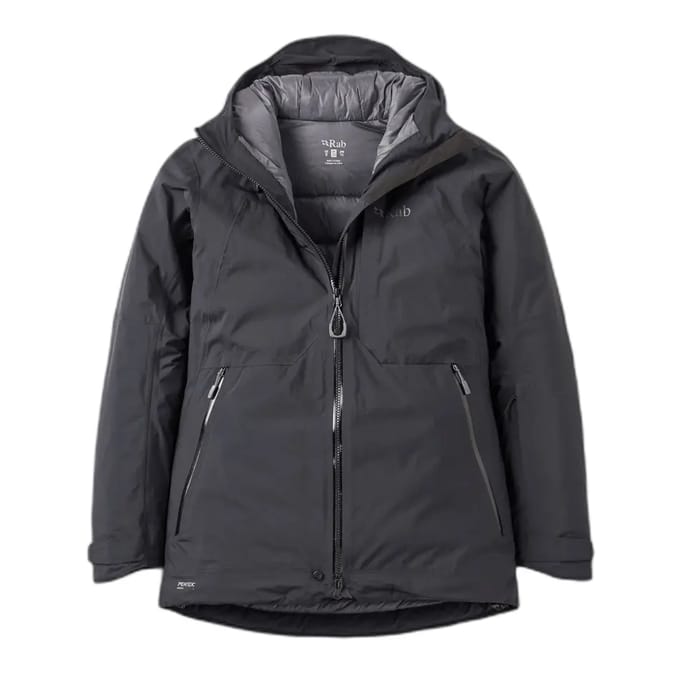 Ski Jas Rab Women Optical Down Jacket Black-M