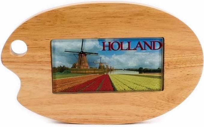 Matix - Kaasplank palet - 23 x 14 cm - Glastegel Holland