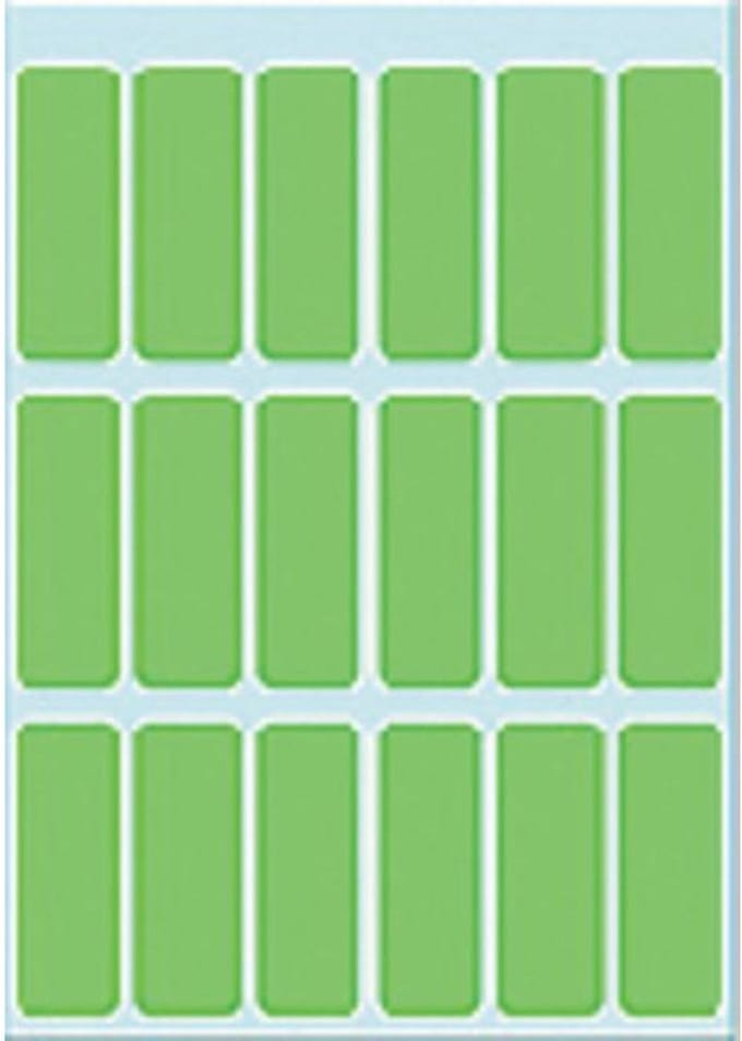 Etiket herma 3655 12x34mm groen 90st | 10 stuks