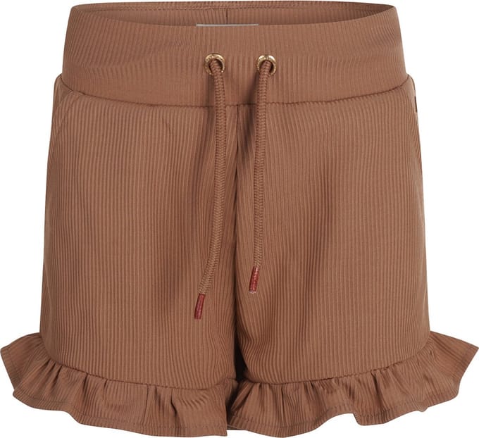 No Way Monday - Meisjes Short - Faded Brown - Maat 164