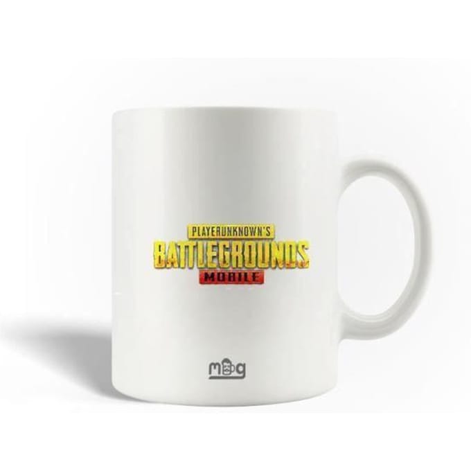 Mug en Céramique PlayerUnknown's Battlegrounds Logo Rouge Jaune