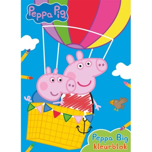 Peppa Big Kleurblok - Peppa Pig - Diversen