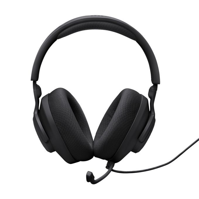 JBL Quantum 100 M2 - Bedrade Gaming Headset - Over-ear Koptelefoon met Afneembare Microfoon - 3.5 mm Jack - Voor PC, PlayStation, Xbox & Switch - Zwart