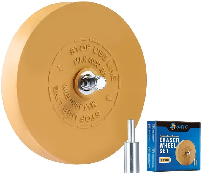 Decal Verwijdering Tool met Adapter voor Vinyl en Stickers