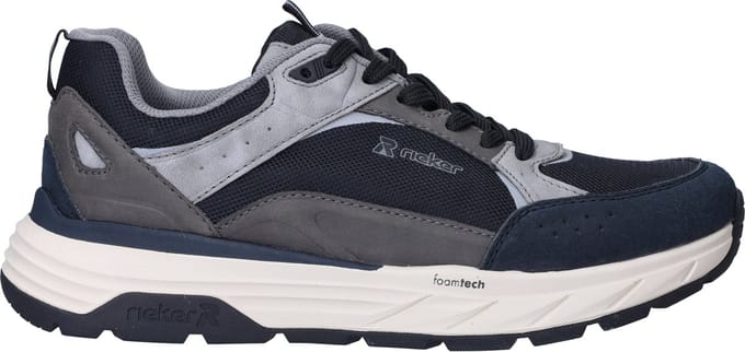 Rieker Sport Sneakers - Heren - Zwart - Maat:47