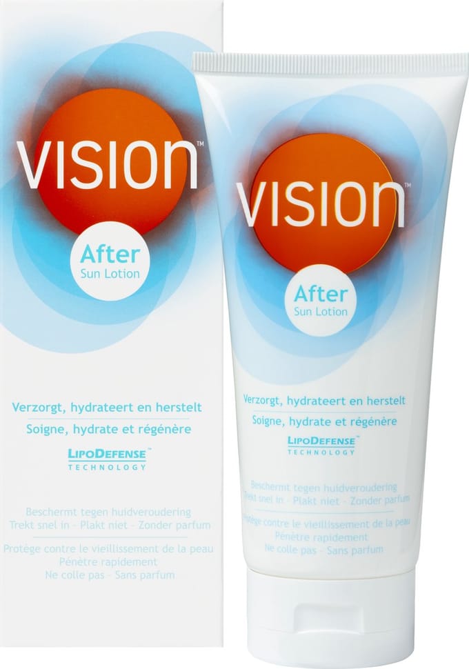 Vision Aftersun Lotion - Aftersun voor lichaam en gezicht - 180 ml