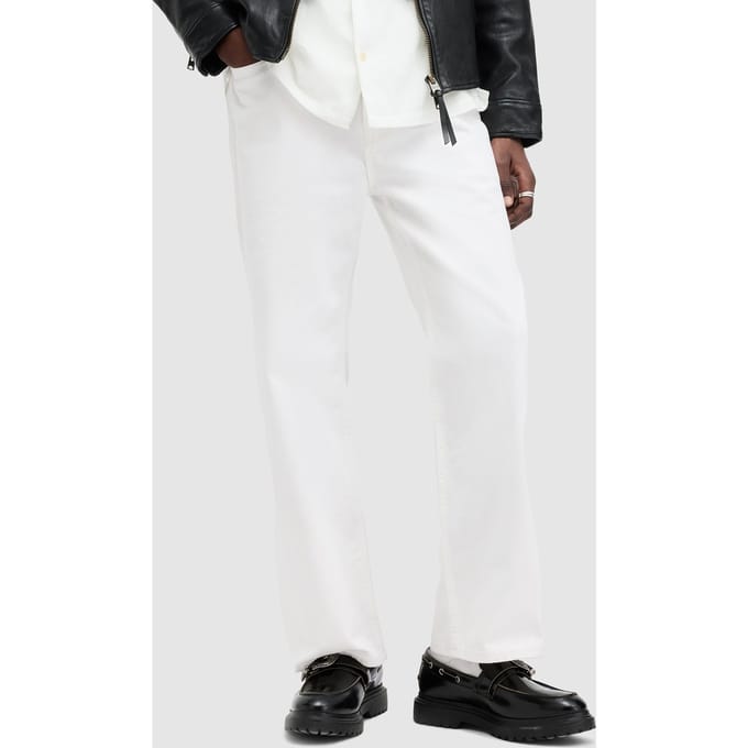 AllSaints Lenny Off White Größe: W36 | Hosen Outlet | Herren | Weiß
