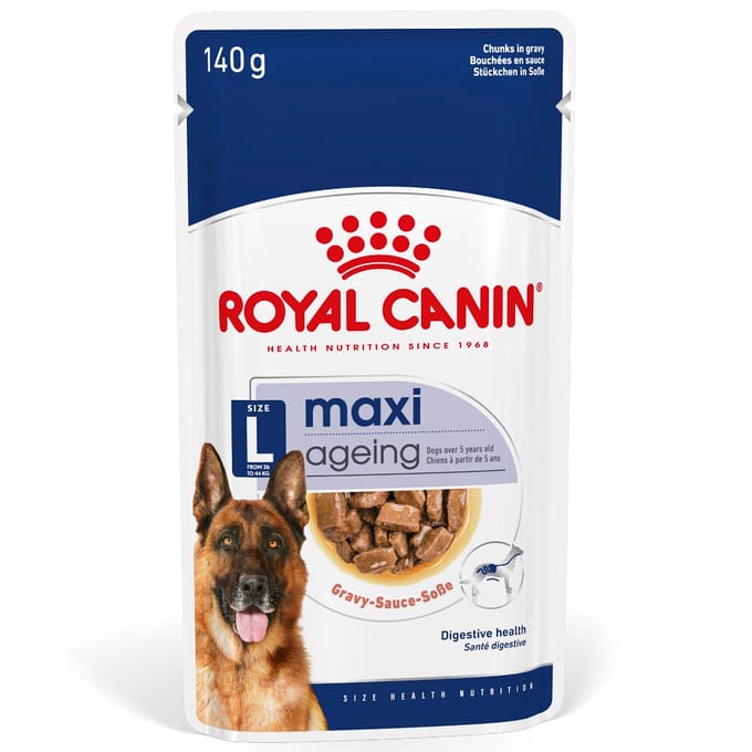 Royal Canin Maxi Ageing 8+ Natvoer - 10x140 g - Hondenvoer