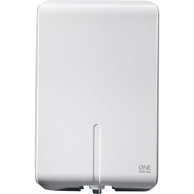 One For All SV 9455-5G Passive DVB-T/T2-Flachantenne Außenbereich Weiß