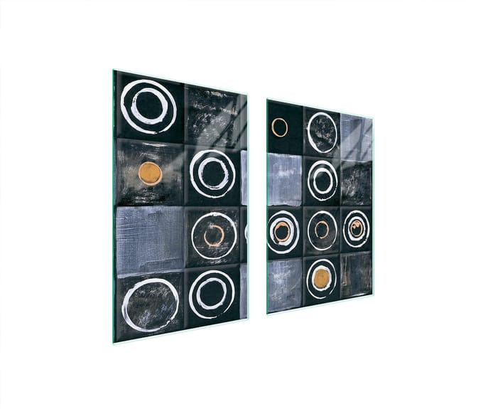 TMK ArtDeko - Gardeplaat - Thermisch getemperd glas - 65x52 cm - Veelzijdig