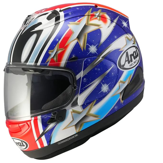 Volle motorhelm Arai RX-7V EVO Nakano - Replica