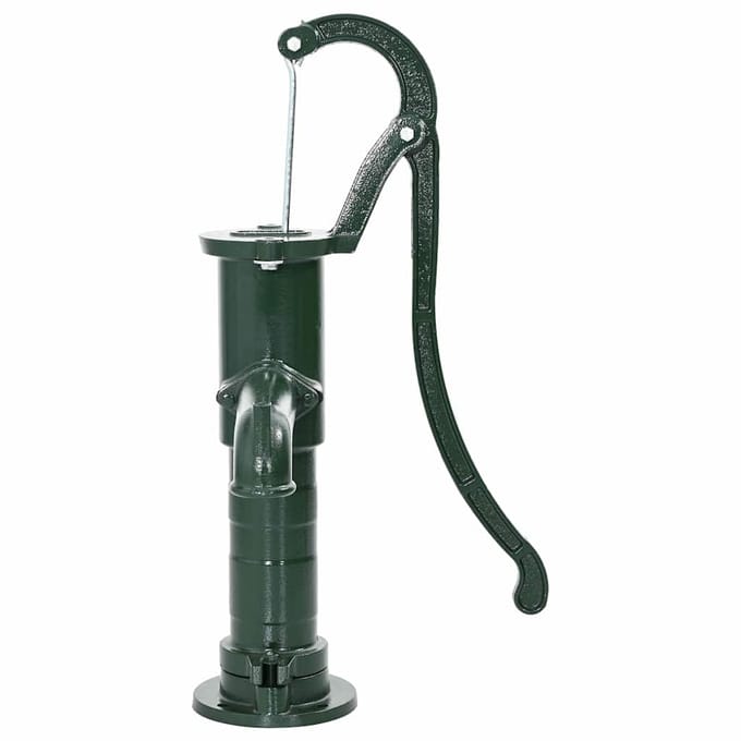 vidaXL Handwaterpomp gietijzer