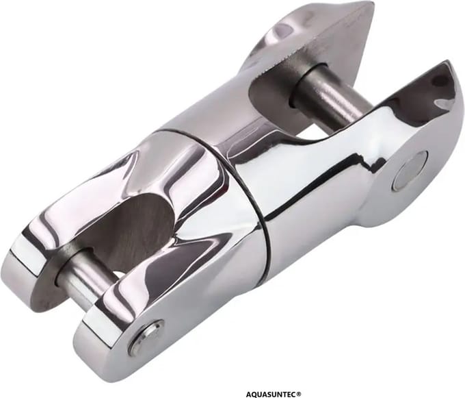 Ankerketting Verbinder | 6-8 mm | RVS 316 | Draaibaar | Boot Ketting Koppeling Zoutwaterbestendig