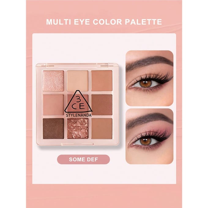 3CE Multi Color Oogschaduw Palet #OVERTAKE Dagelijkse Make-up 8.1g #SOME DEF