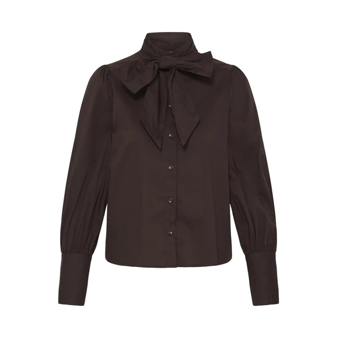 b.young - BYIDOL BOW SHIRT - Dames - Lange mouwen shirts