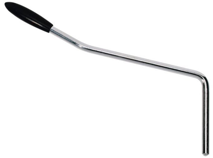 tremolo arm vintage, no thread, 5mm arm diameter, black cap, chrome Wilkinson TA-WV-CB