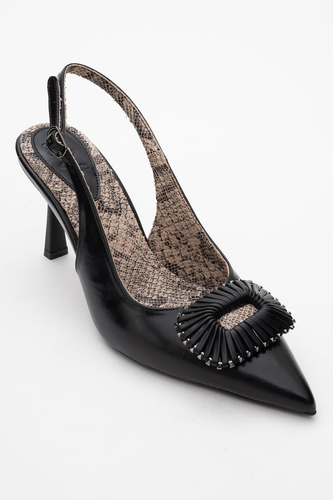 Spera Gesp Spitse Neus Pump (Dames)