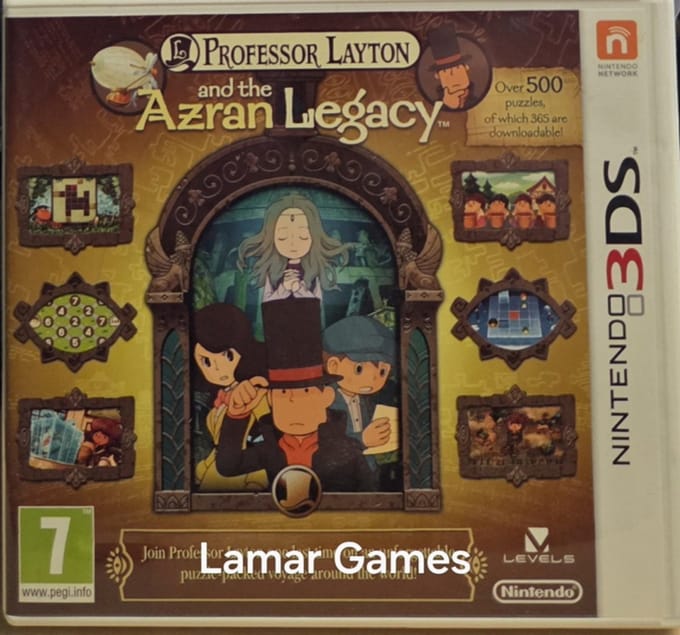 Professor Layton and the Azran Legacy /3DS