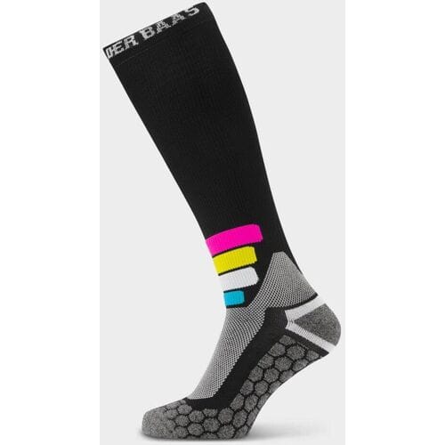 Poederbaas Skisokken Compressie Technical Pro Merino Zwart-39/42