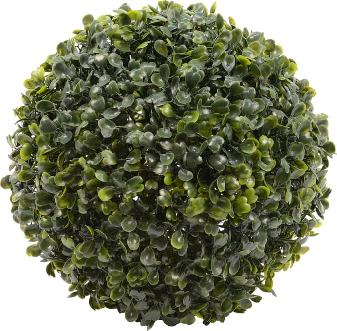 Everlands buxus kunstplant - D49 cm - groen - kunststof - rond
