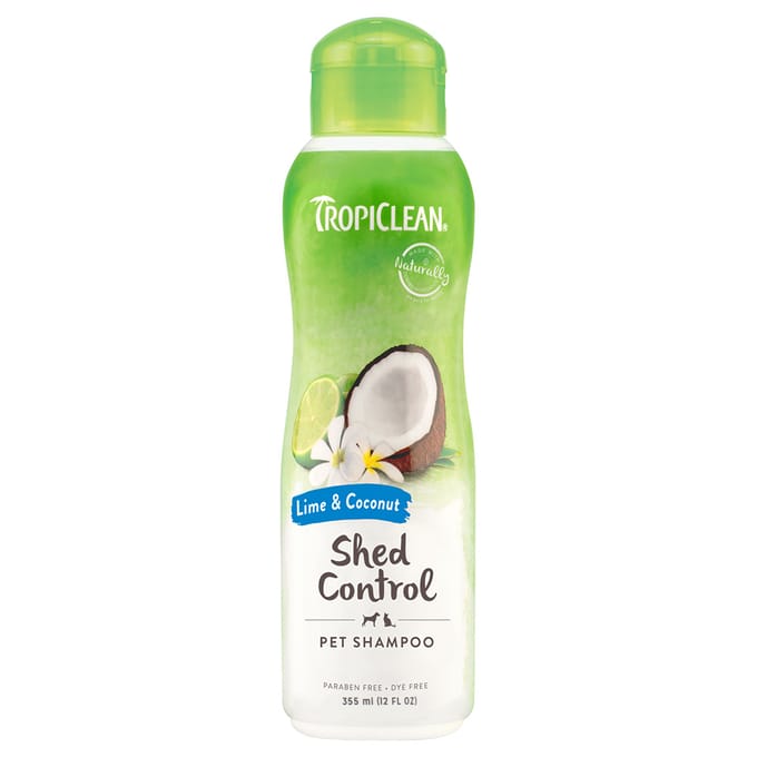 TropiClean - Shed Control Hondenshampoo - Limoen en Kokos - 355ml