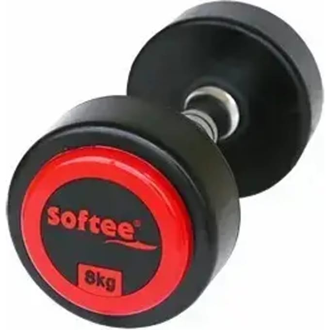 Softee Pro-sport 8kg Dumbbell Zwart 8 kg
