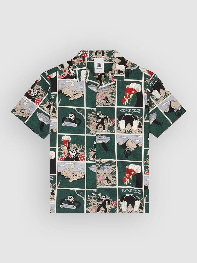 Element Printed Kids Shirt patroon