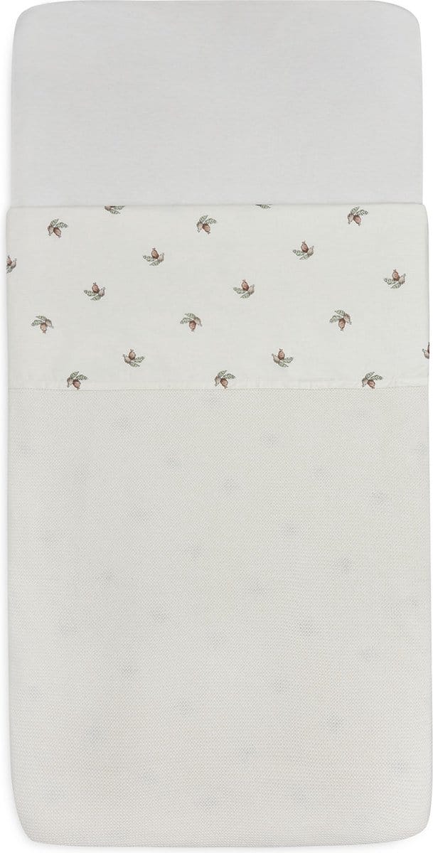 Jollein Laken Ledikant 120x150cm Rosehip