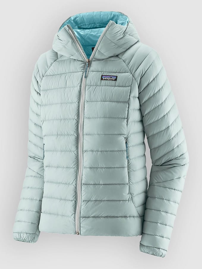 Patagonia Down Sweater Hoody Jas blauw