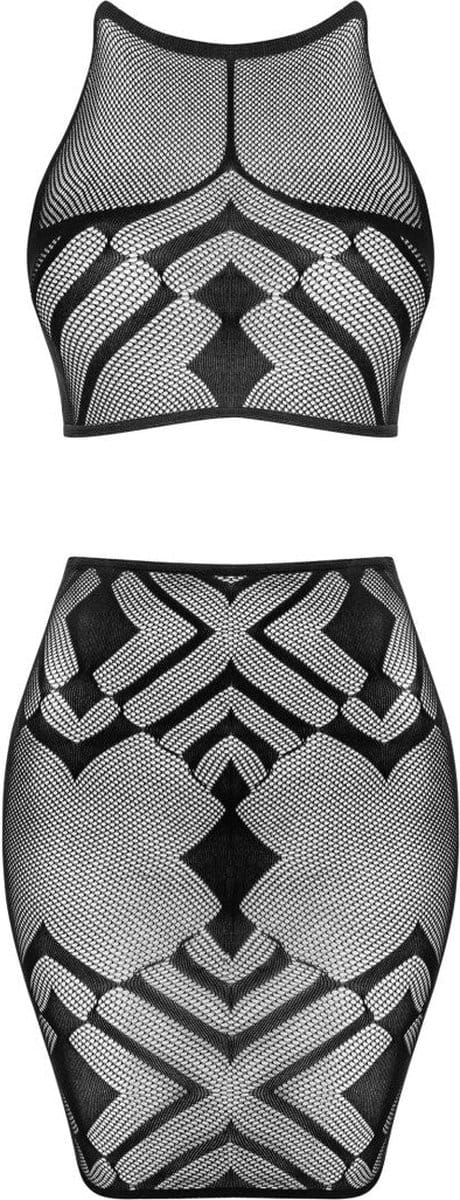 OBSESSIVE K101 Top And Skirt M/l